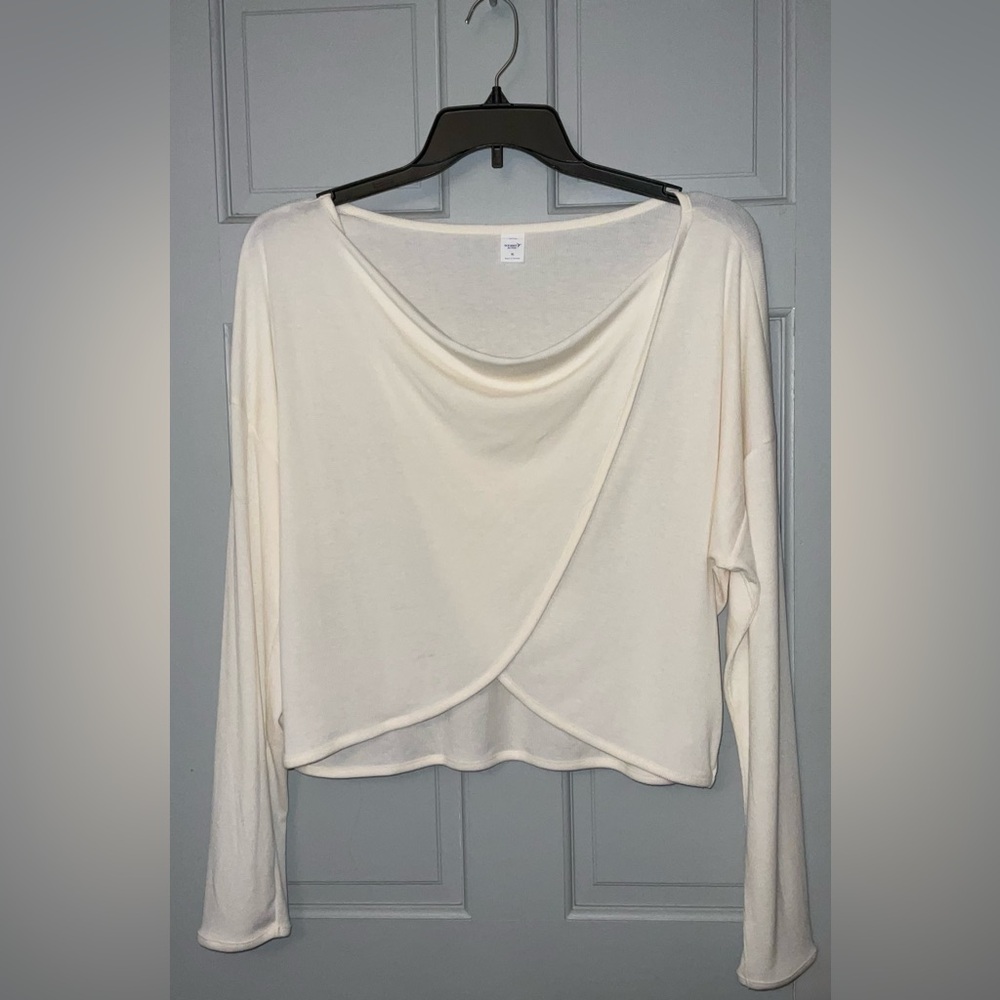 Casual Performance UltraLite Rib-Knit Twist-Front Top AND Tank Twofer Sz XL - Picture 4 of 7